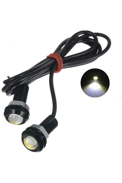 Gtech 2 Adet Vidalı Kartal Gözü Eagle Eye Gündüz Ledi Ayna Altı Ledi