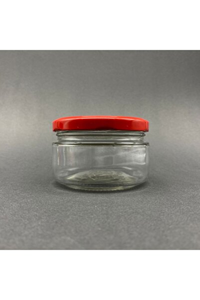 Ahsa Ticaret 8 Adet 230 Cc Cam Kavanoz - 230 ml Cam Kavanoz - Geniş Magnolia Kavanozu