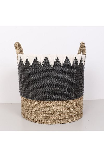 Mylamp Coș XL Banana Fiber Handmade - 40x38x46 cm Çeşme