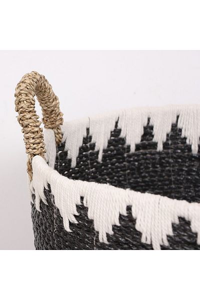 Mylamp Fântână 36x35x43 cm pentru Fibre de banane lucrate manual - Coș L