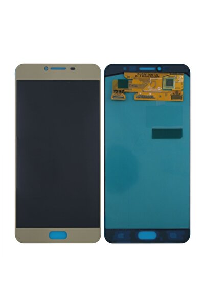 Samsung Teknonet Galaxy C700 C7 2015 Uyumlu Lcd Dokunmatik - Gold