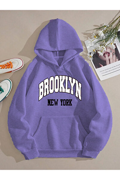 StartMore Бруклин Принтирана трилентова унисекс суитшърт с качулка Saks