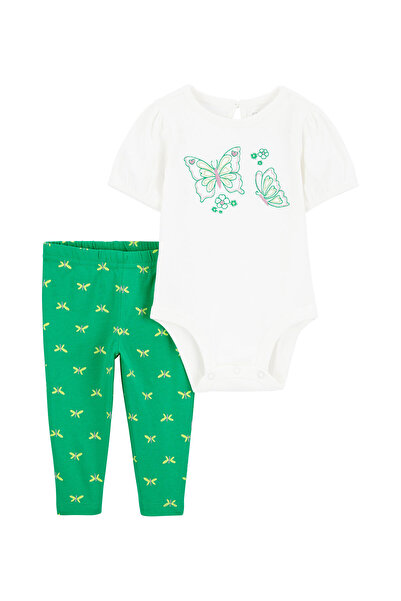 Carter's Baby Girl Body Pants Set