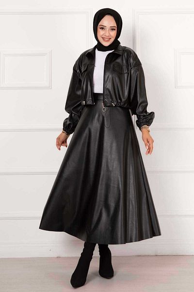 EBRUTESETTÜR Skirted Leather Set