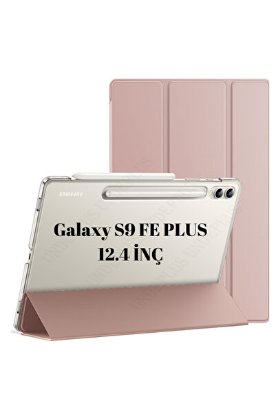 UnDePlus Samsung Galaxy Tab S9 Fe Plus/s10 Plus/s9 Plus Kılıf Pu Deri Smart S...