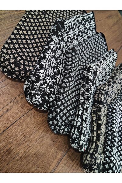 Leement socks Ανδρικές κάλτσες με σχέδια, 6 ζευγάρια, μάλλινες, πλεκτές, χοντ...