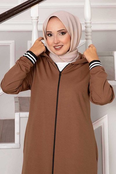 EBRUTESETTÜR Hooded Zippered Cup