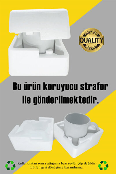 designedfy Kendimi Bitik Hissediyorum Baskılı Kupa Bardak