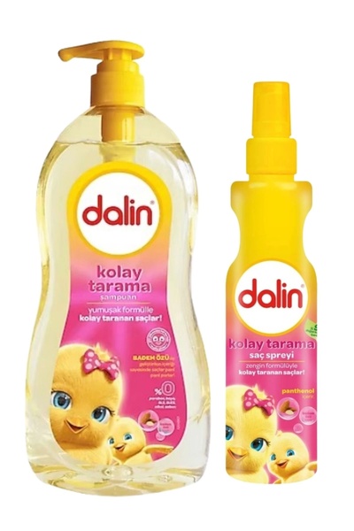 Dalin Kolay Tarama Şampuanı 700 ml Tarama Spreyi 200 ml Set