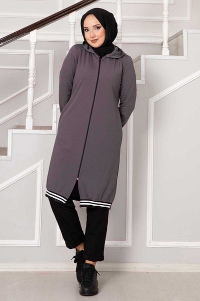 EBRUTESETTÜR Hooded Zippered Cup