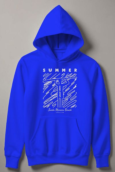 MYADA Специален дизайн, детски суитшърт с качулка и принт Missed Summer, 11130