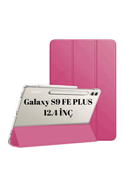 UnDePlus Samsung Galaxy Tab S9 Fe Plus/s10 Plus/s9 Plus Kılıf Pu Deri Smart S...