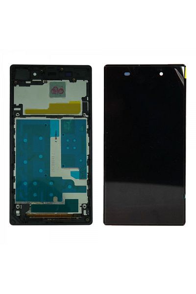 Nettech Teknonet Sony Xperia Z1 Compatible Lcd Touch Screen Slatted - Black
