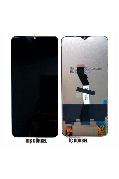 Nettech Teknonet Xiaomi Redmi Note 8 Pro Compatible Lcd Touch Screen - Black