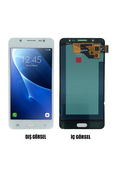 Nettech Teknonet Samsung Galaxy J510 J5 2016 Compatible Oled Lcd Touch Screen - White