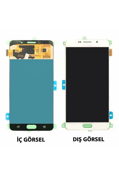 Nettech Teknonet Samsung Galaxy A710 A7 2016 Compatible Oled Lcd Touch Screen - White