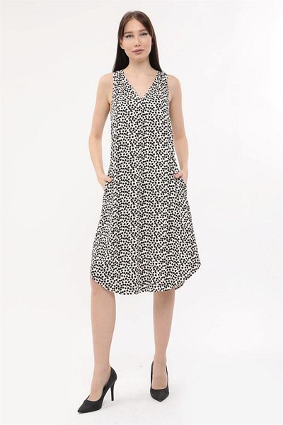 HomeStore Kleid mit V-Ausschnitt