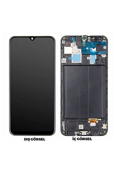 Nettech Teknonet Samsung Galaxy A30 Compatible Oled Lcd+Touch+Slatted - Black