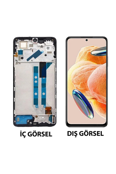 Teknonet Xiaomi Redmi Note 12 Pro 4g Uyumlu Oled Lcd Dokunmatik Ekran Çıtalı - Siyah