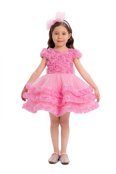 Pamina Baby Girl Dress Pink