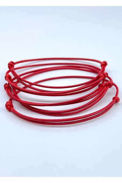 Concept HuBuTU 5-Piece Minimal Men's Lucky Wish Rope Bracelet Set