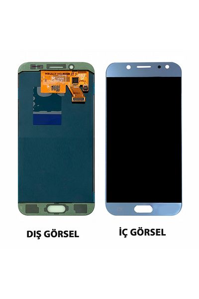 Nettech Teknonet Samsung Galaxy J530 J5 Pro Compatible Oled Lcd Touch Screen - Blue