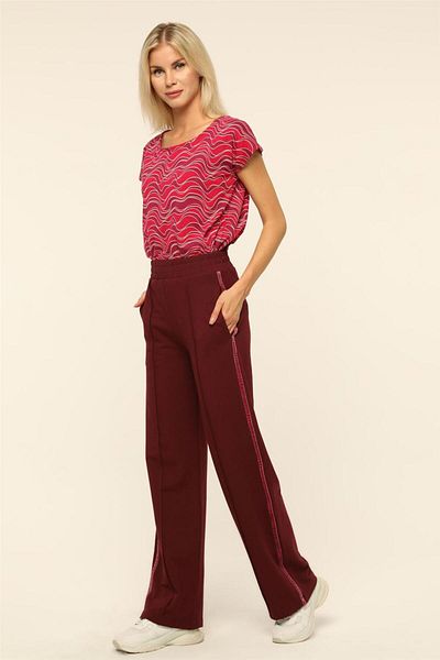 HomeStore Gestreifte Samthose