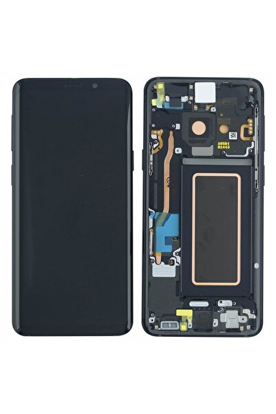 Samsung Teknonet Samsung Galaxy G965 S9 Plus Uyumlu Lcd+Dokunmatik+Çıtalı - Gri