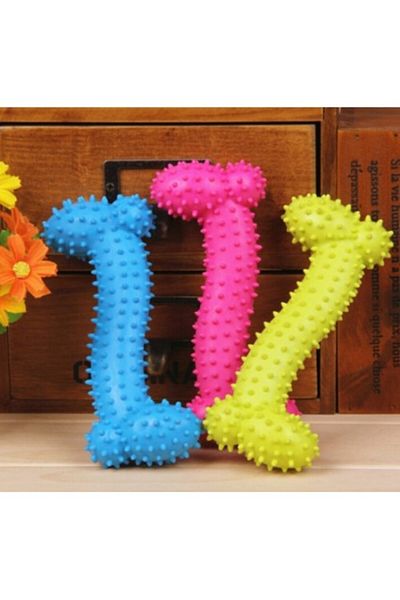 doremodam Bone Shaped Dog Teeth Scratching Toy