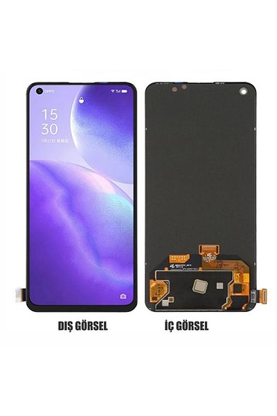 Nettech Teknonet Oppo Reno 5 Compatible Tft Quality Lcd+Touch - Black