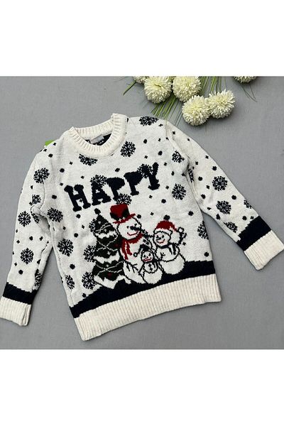 Lolliboomkids Tricotaj unisex Pulover Anul Nou - Zapada - Iarna Concept Tesut Culoare Gamă mare de modele