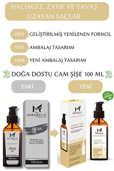 The Mirabelle Premium Argan Hair Care Oil 100 ml