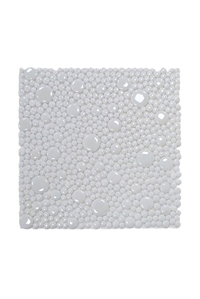 MozaiKristaL Mutfak, Banyo, Havuz ve tüm yüzeyler için Yuvarlak Beyaz Mix. Ca...