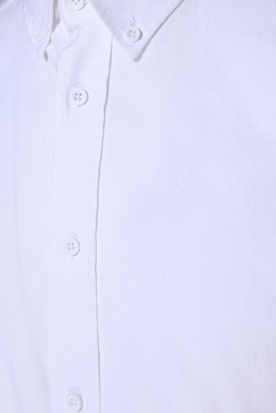 W Collection BEYAZ UZUN KOLLU GÖMLEK