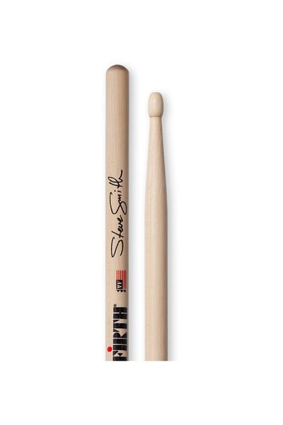 VIC FIRTH Hickory 0.555 Signature Baguette For Steve Smith - Double Design