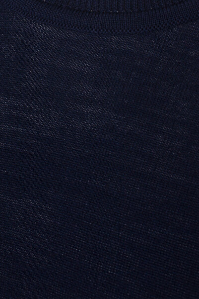 W Collection LACİVERT TRİKO KAZAK