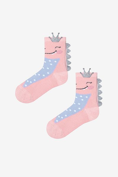 Penti Светлорозови чорапи Pinky Glitter Queen за момиче