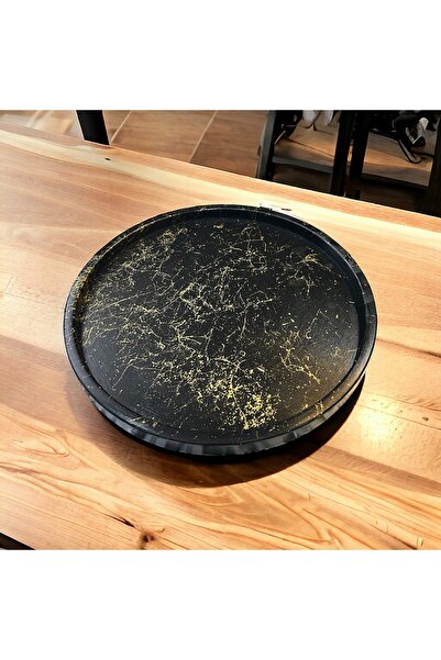 Miya Art Studio Dekoratif 22cm Yuvarlak Mum, Saksı , Takı Tabağı, Mumluk Orga...