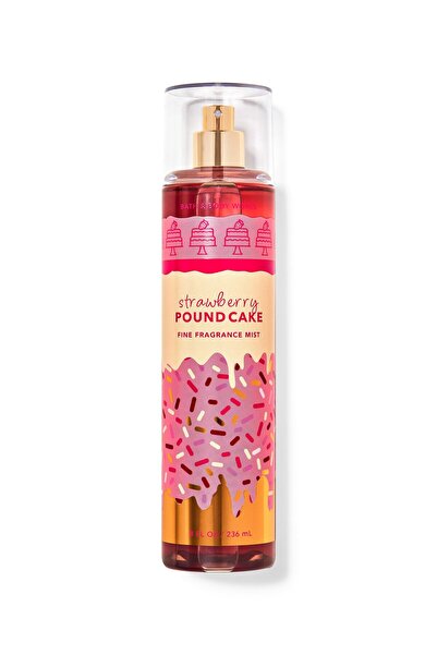 Bath & Body Works Strawberry Pound Cake Vücut Spreyi