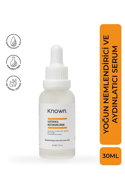 KNOWN. Intensive Moisturizing Vitamin C Serum 30 ml