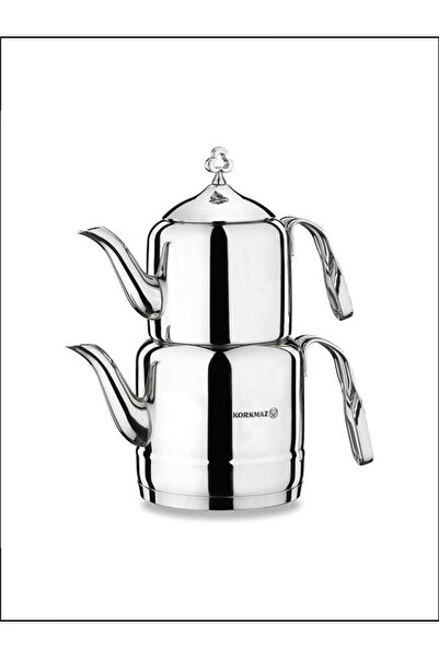 KORKMAZ A211 Çintemani Çaydanlık Takımı