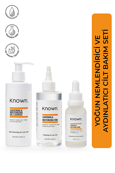 KNOWN. Yoğun Nemlendirici Set