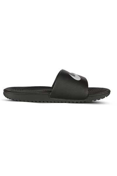Nike Schwarze Unisex-Hausschuhe Kawa Slide (Gs/Ps)