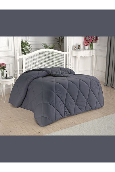 Taç Polar Printed Quilt Light Anthracite 195x215 Double