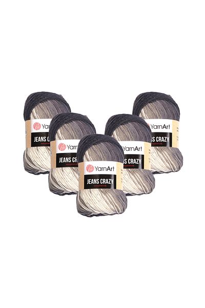 Yarnart Jeans Crazy 5 Πακέτο - 5x50 γρ.