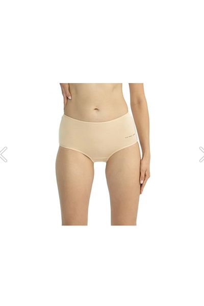 U.S. Polo Assn. Chiloți USPA Comfort pentru femei - talie înaltă, 47% modal/bumbac, negru/alb/nud Set de 3