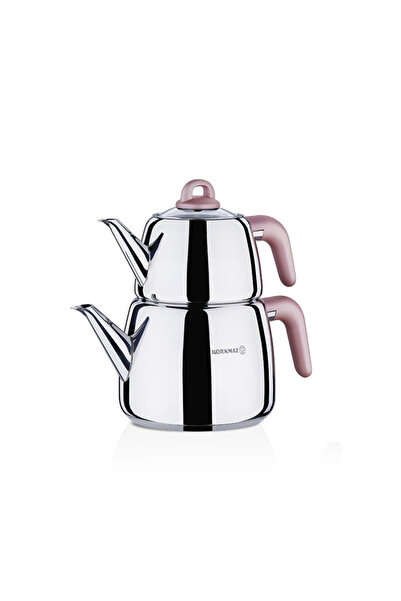 KORKMAZ Bella Rosegold Teapot Set 1 Lt / 2 Lt - A045-01