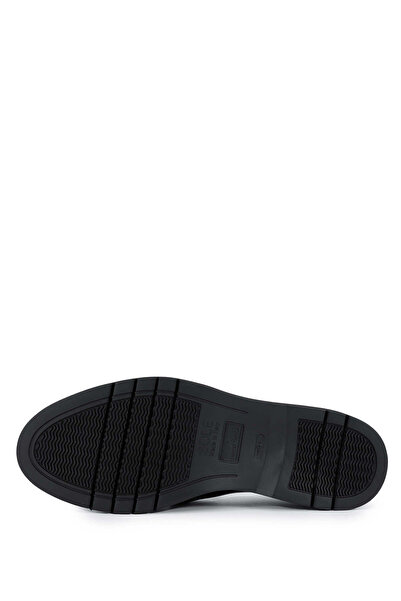 Tamer Tanca Мъжки черни мокасини от естествена кожа