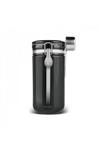 Karaca Mastermaid 1000 ml Black Coffee Storage Container with Lock and Lid