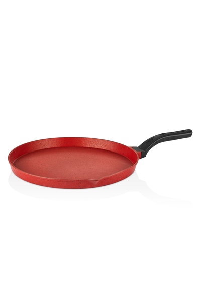 Cem 36 cm Red Sd Cast Pancake Pan